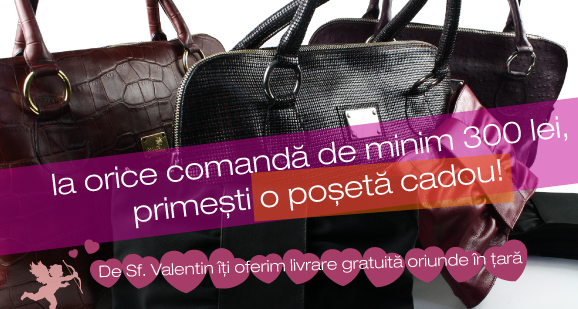 incaltaminte, posete, accesorii, reduceri, sf valentin